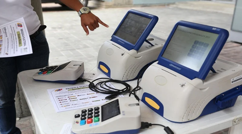 \"Peloteo de máquinas\" así es el registro electoral en Venezuela