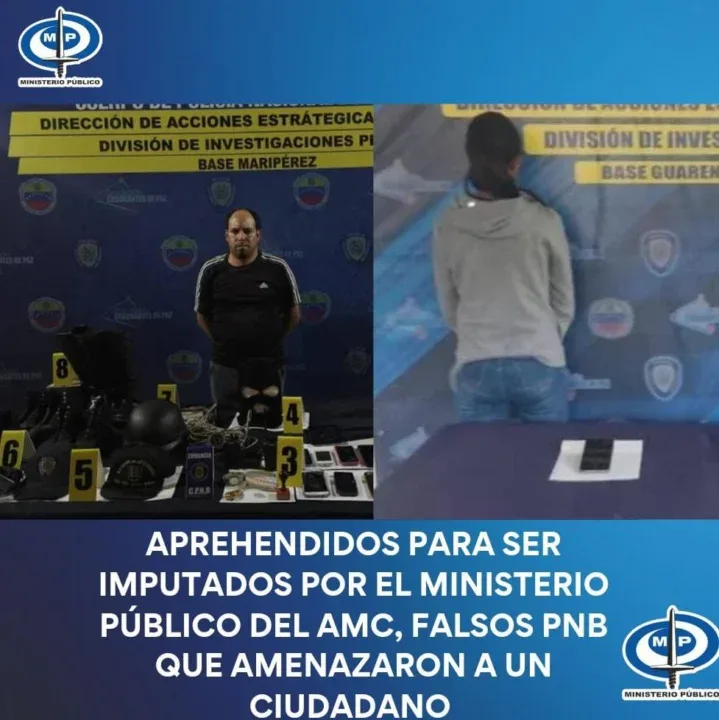 Falsos funcionarios policiales extorsionan y amenazan