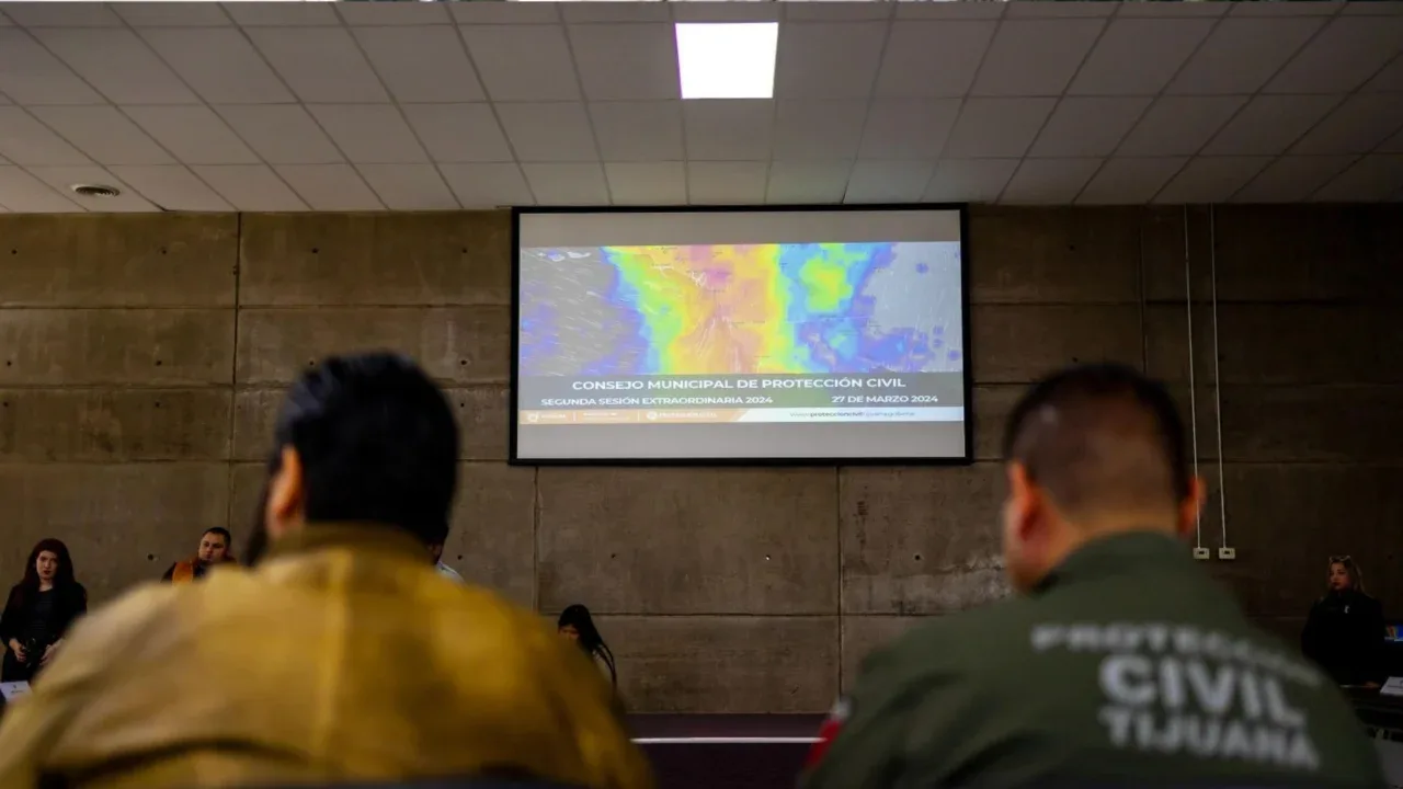 ⚠️Prealerta en Tijuana por tormenta que azotará la ciudad el fin de semana santo