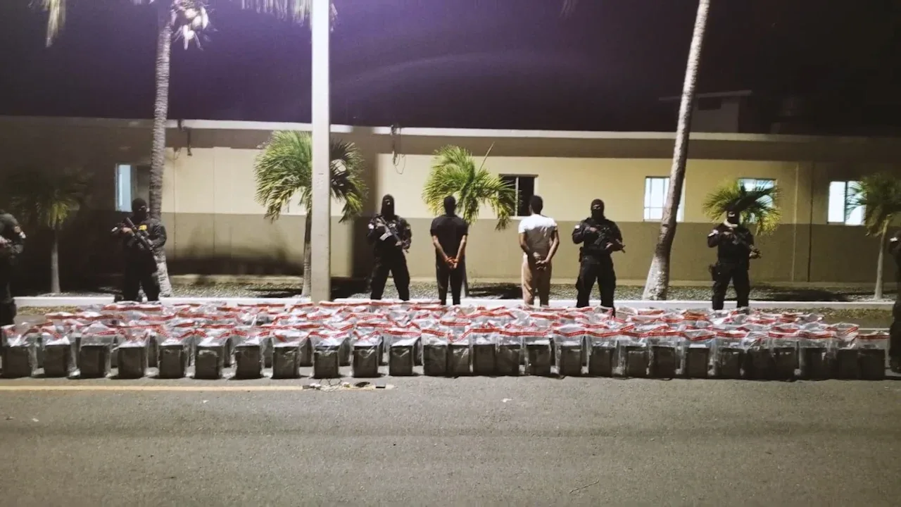 Decomisan cerca de dos toneladas de drogas en solo 48 horas