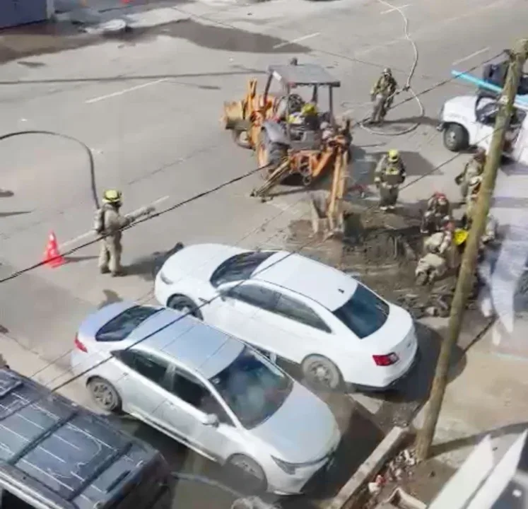 Fuga de gas provoca desalojo de 15 locales en la zona centro de Tijuana
