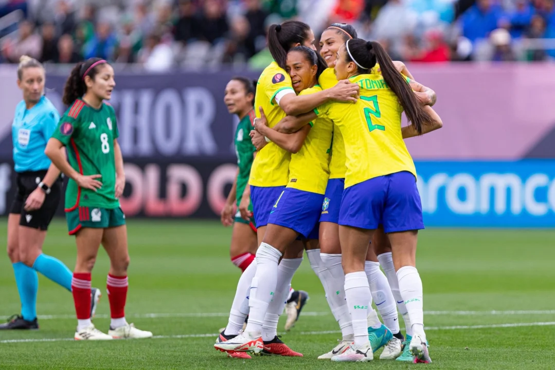 ¡Eliminadas!México es goleado por Brasil y se despide de la Copa Oro
