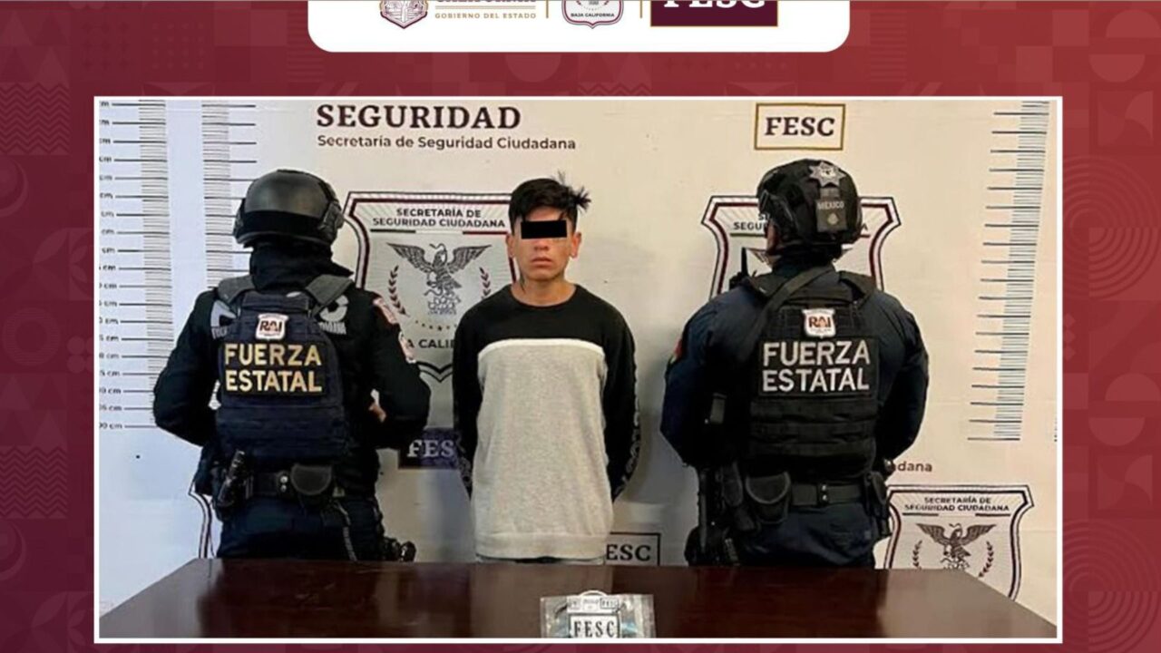 Asaltante de Uber en Tijuana es detenido tras olvidar su cartera en la escena