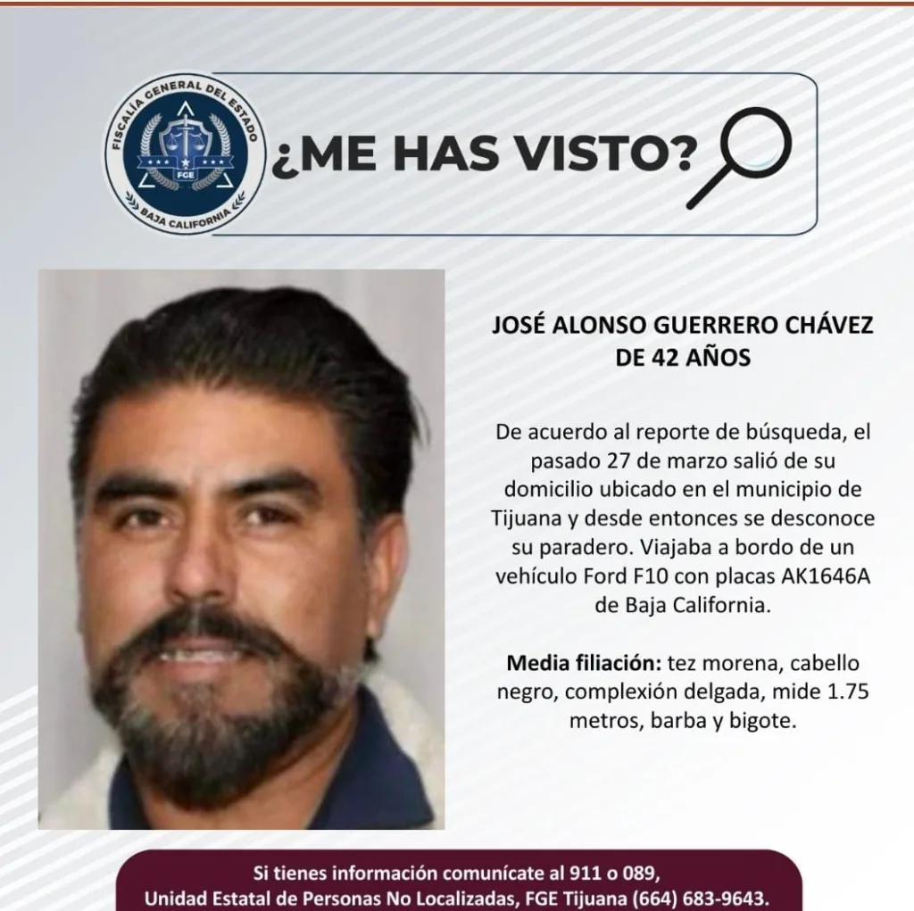 Exigen búsqueda de ingeniero desaparecido en Tijuana, tampoco hay rastro de su ayudante
