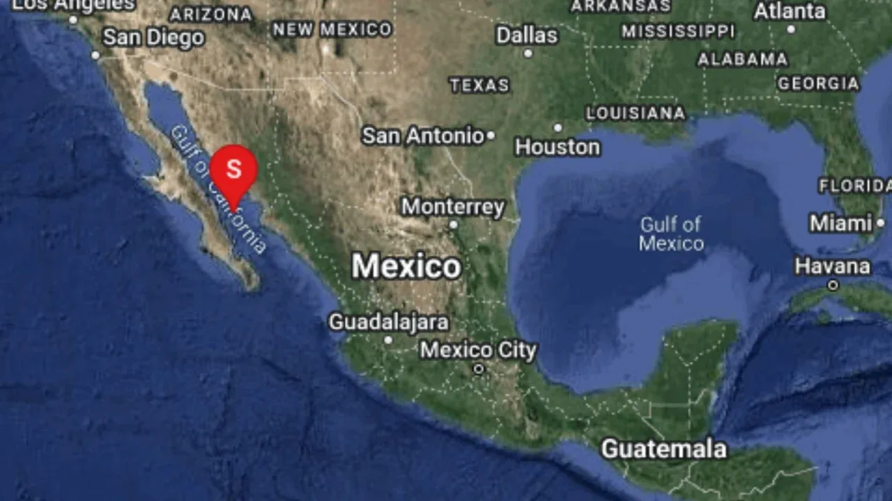 ⚠️Temblor hoy en Baja California Sur fue de 5.6 en medio de enjambre sísmico 
