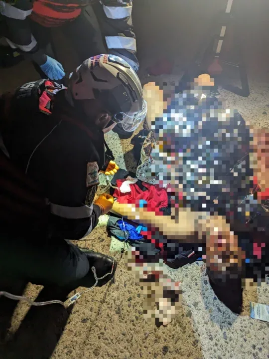 Balean a un hombre en la Canalización del Río Tijuana