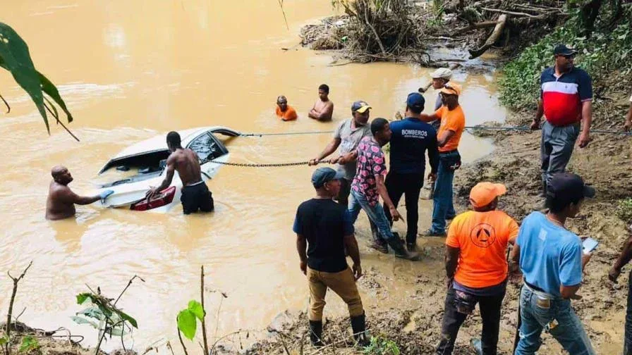 Muertes e inundaciones por las lluvias en República Dominicana