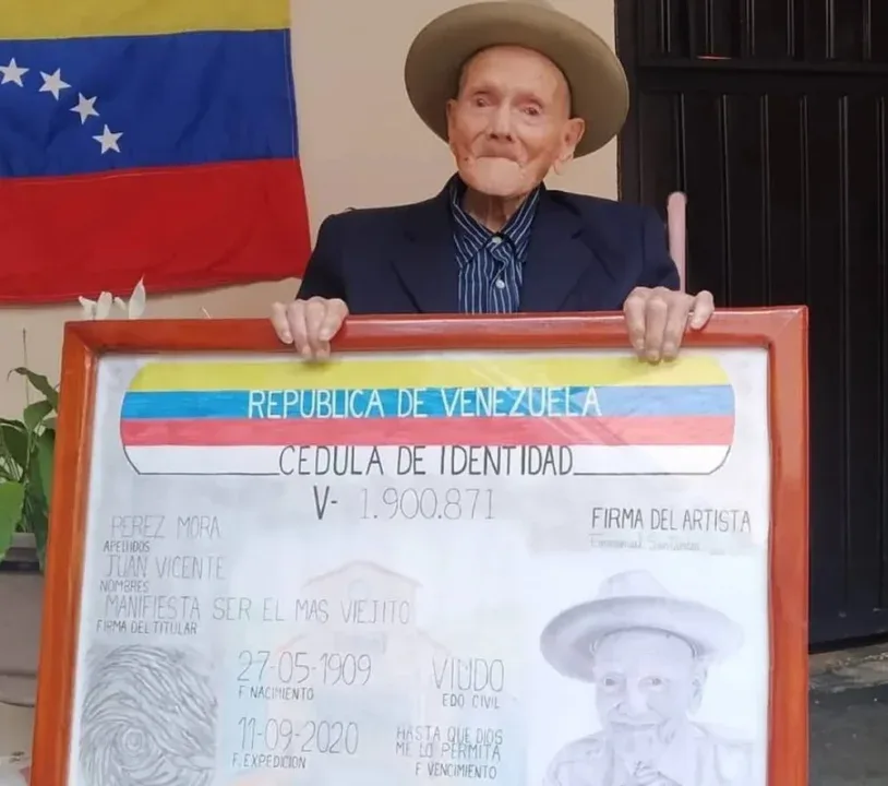Murió el hombre más longevo del mundo en Venezuela