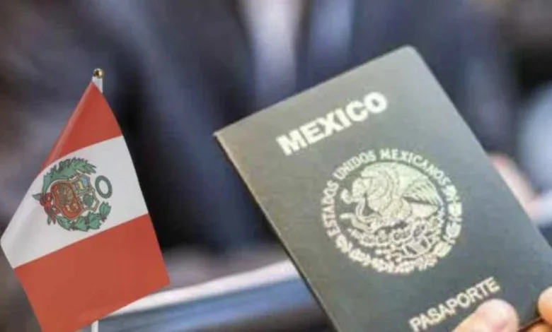 Perú exigirá visa a mexicanos a partir del 23 de abril