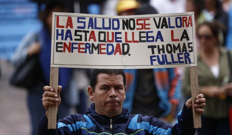 Maestros en Colombia corren peligro por sistema de salud