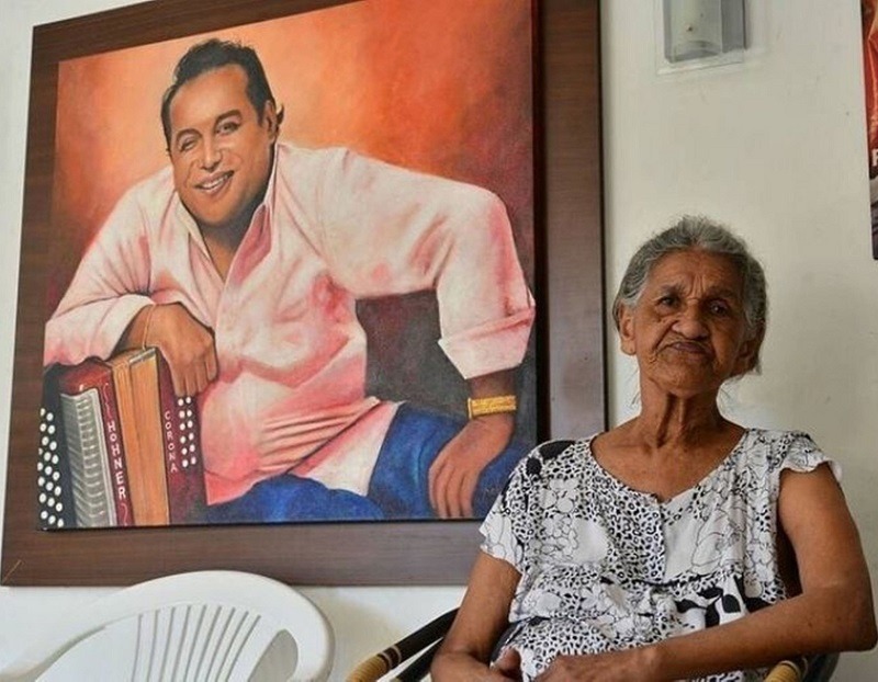 Luto en el vallenato colombiano falleció la madre de Diomedez Díaz
