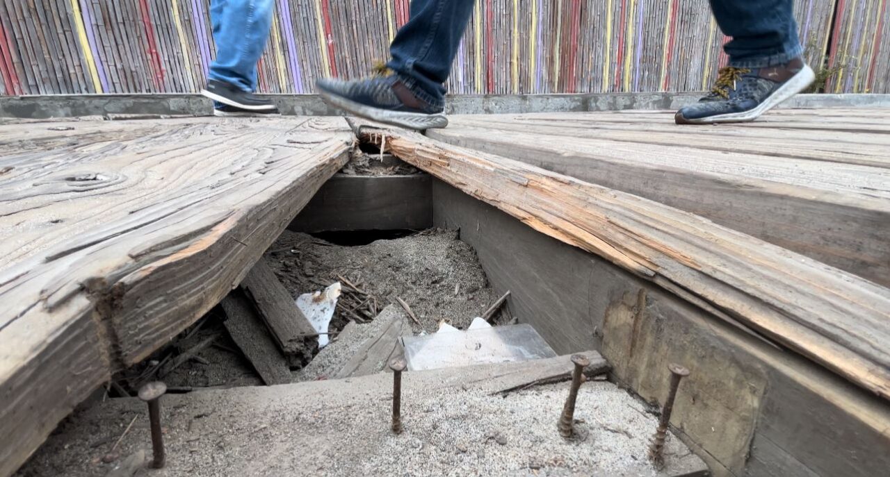 Malecón de Playas de Tijuana en mal estado, un peligro para residentes y turistas