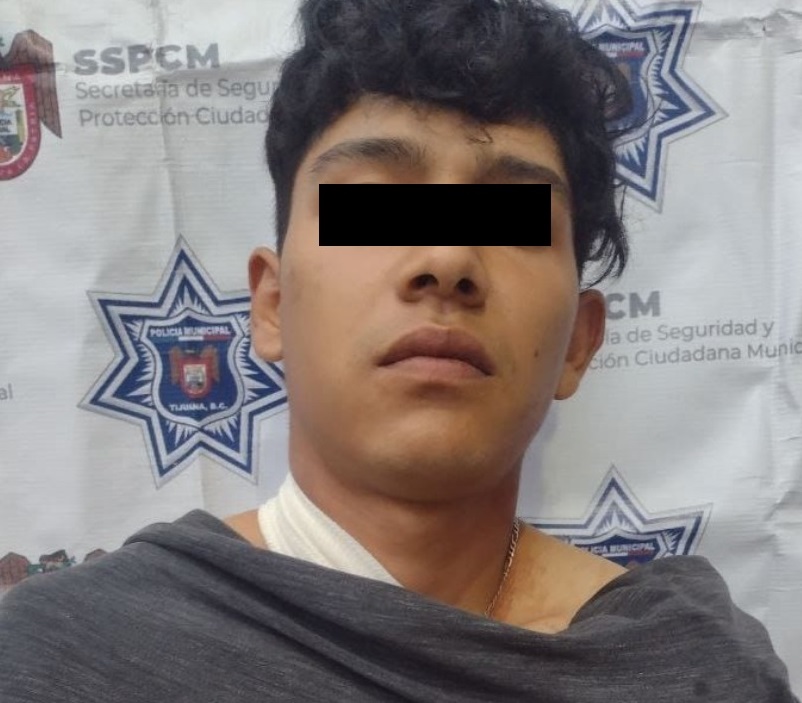 Tras ataque armado Policía de Tijuana detiene a presunto homicida