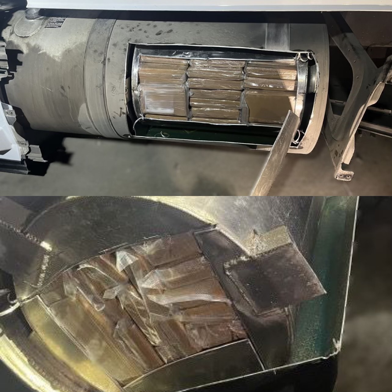 Agentes de CBP decomisaron 400 libras de cocaína ocultas en tanques de combustible