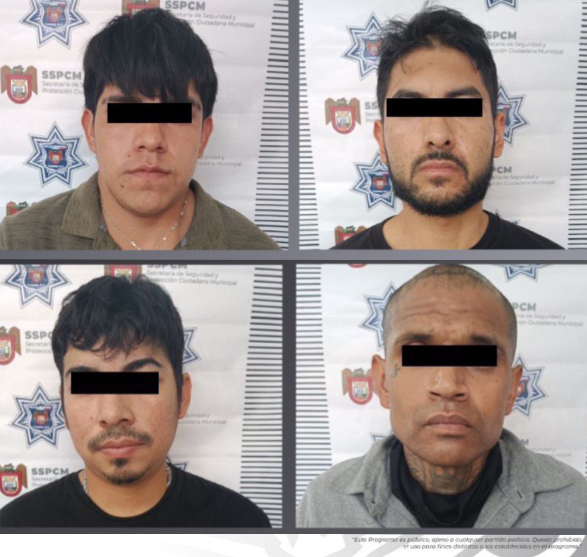 Detienen a cuatro hombres por intento de homicidio en la colonia Postal