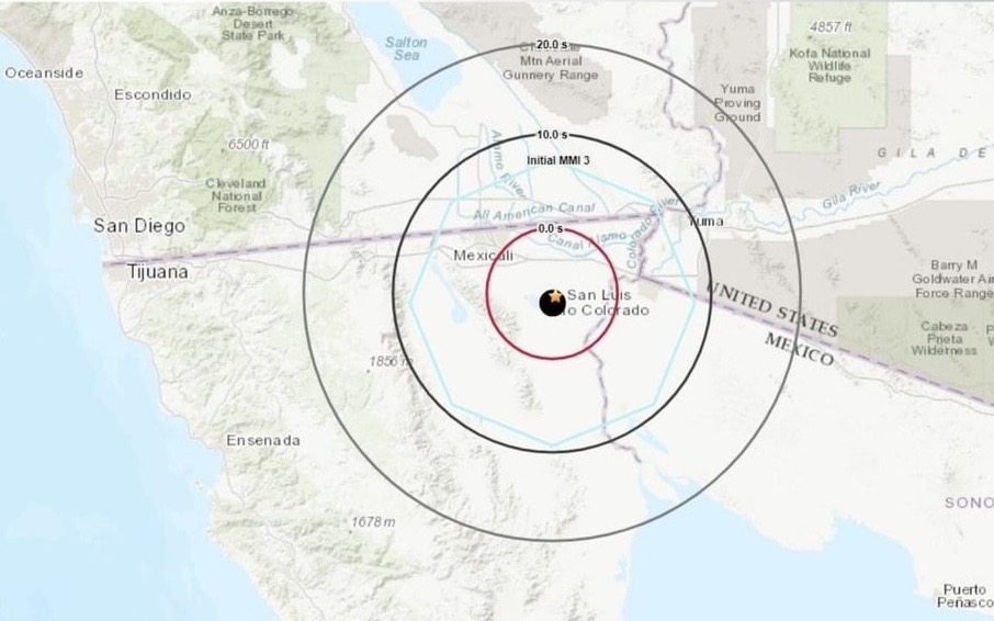 Sismo de magnitud 4.6 en Baja California no provocó afectaciones: PC