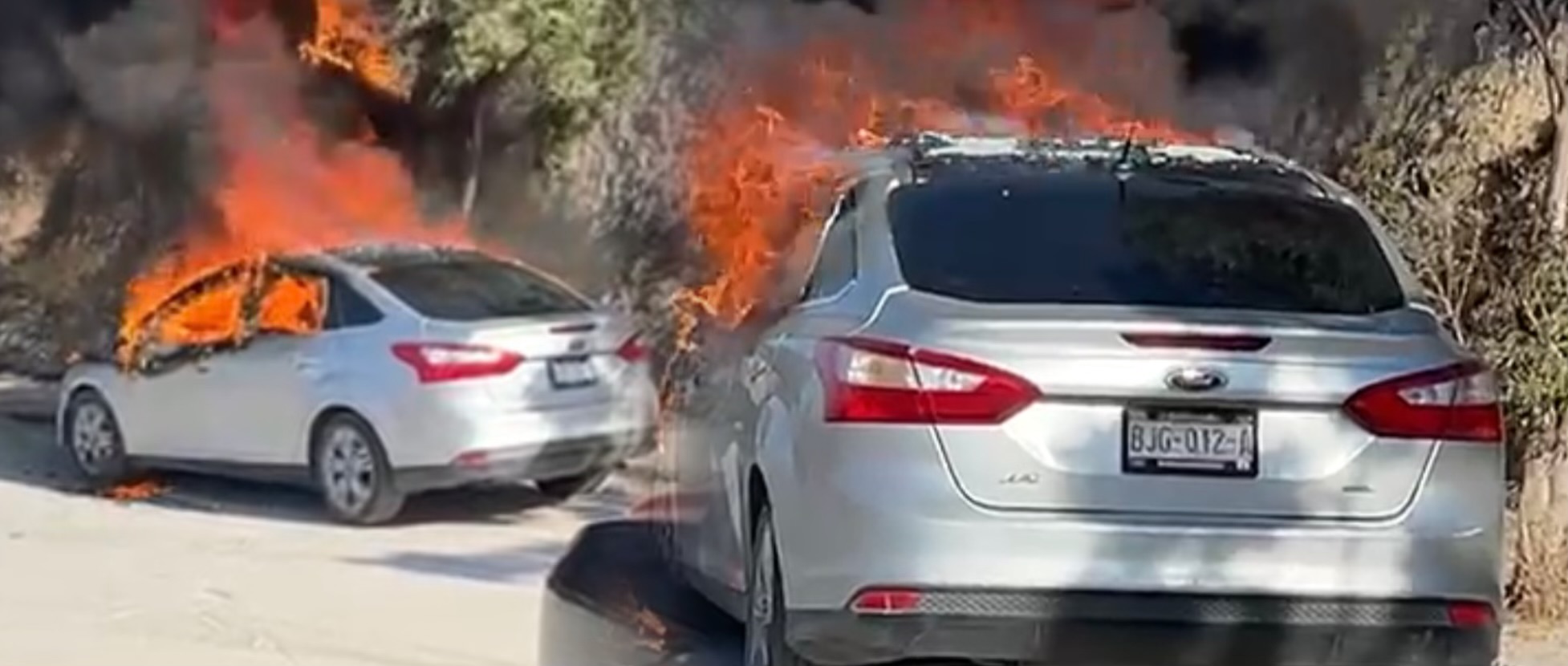 Preocupa a tijuanenses incendio de vehículos: reportan segundo incidente en Paseos del Vergel