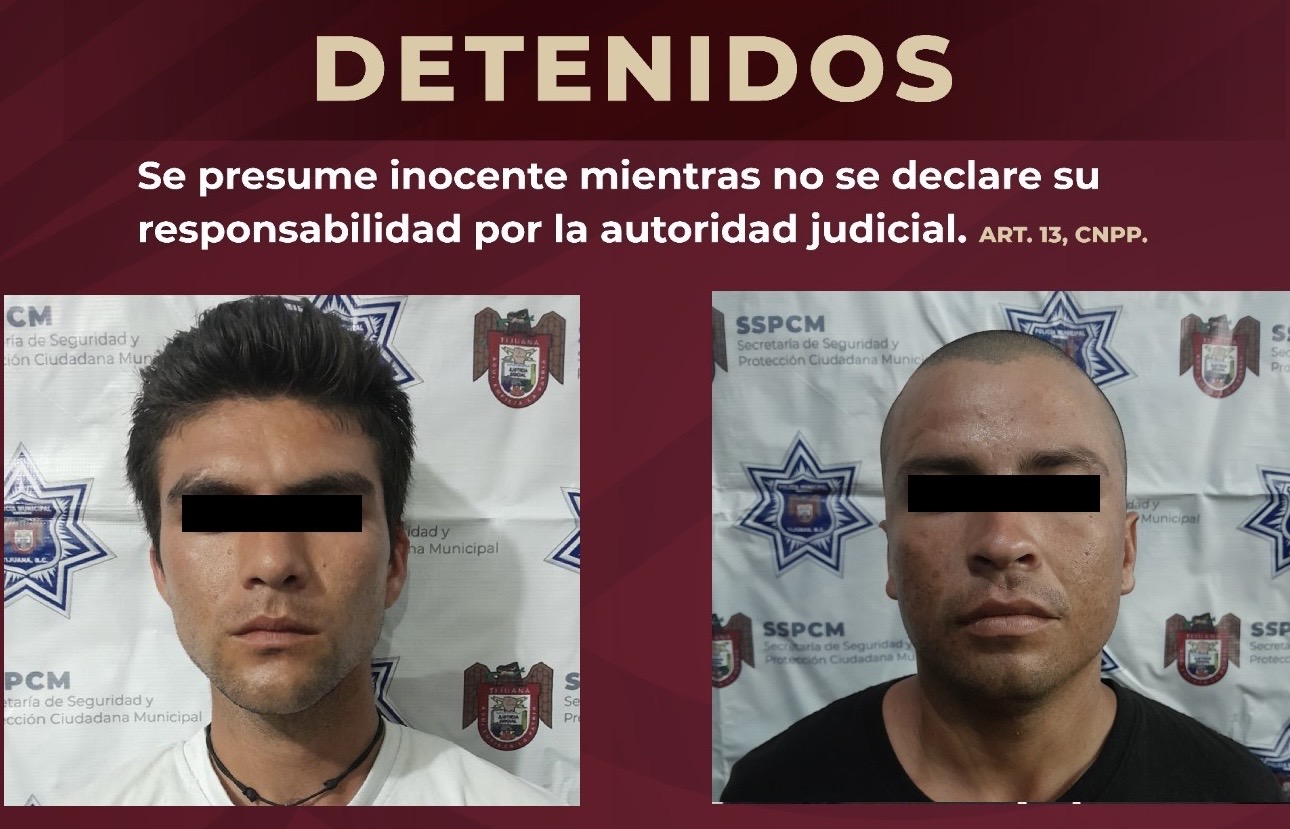 Detienen a presuntos homicidas en la ciudad de Tijuana