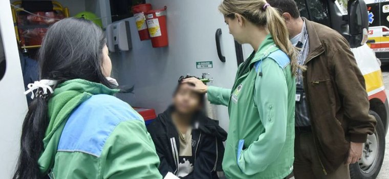 Hallaron a 13 menores en actividades Ilícitas en el norte de Bogotá 
