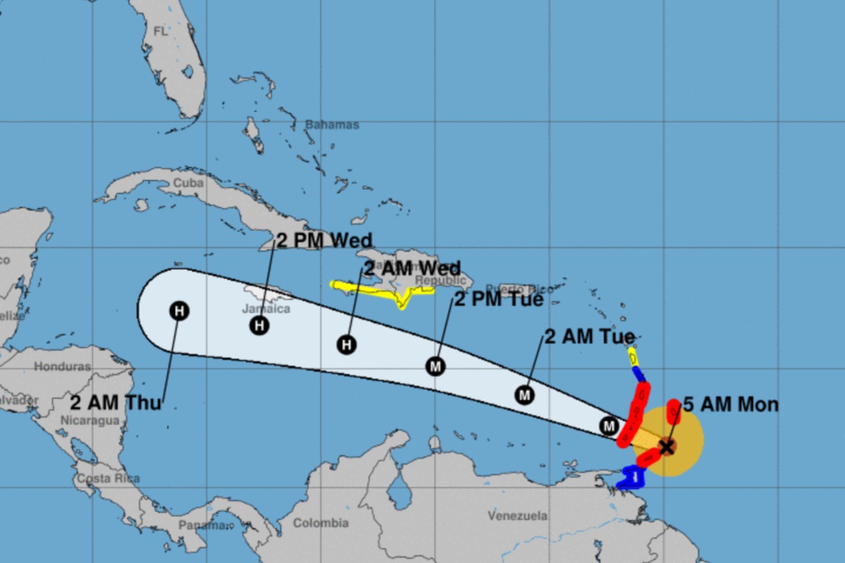 República Dominicana se prepara posible impacto huracán Beryl
