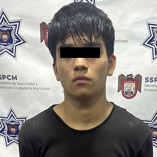 Capturan a presunto homicida de 18 años de edad en Tijuana