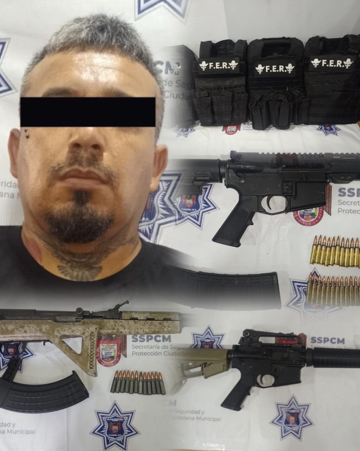 Capturan a presunto homicida del jefe de la policía turística de Tijuana