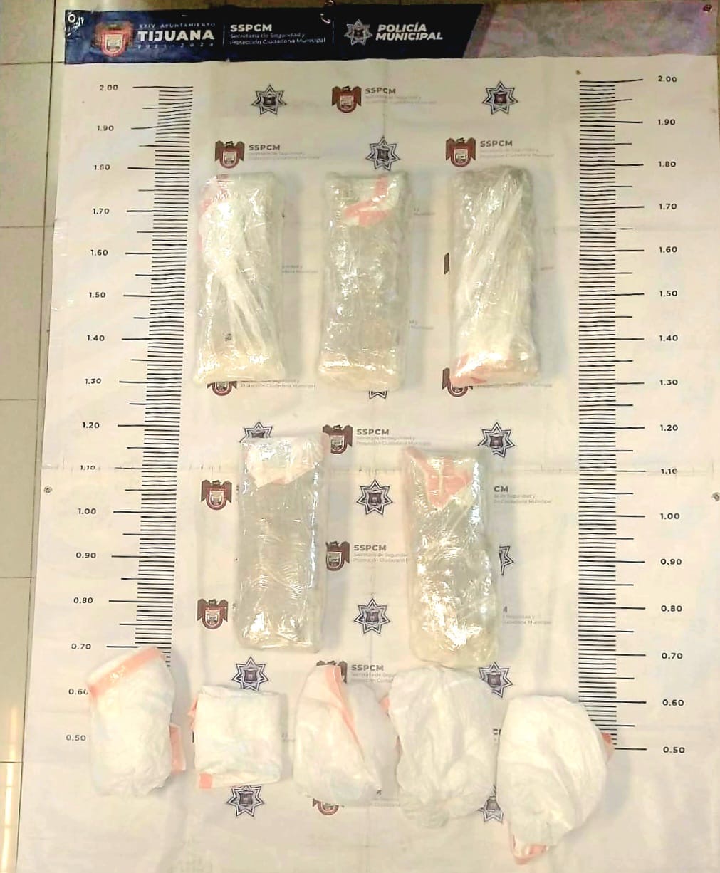 Otro caso más de “Mula Ciega” Decomisan más de 23 kilos de “Cristal” en Tijuana