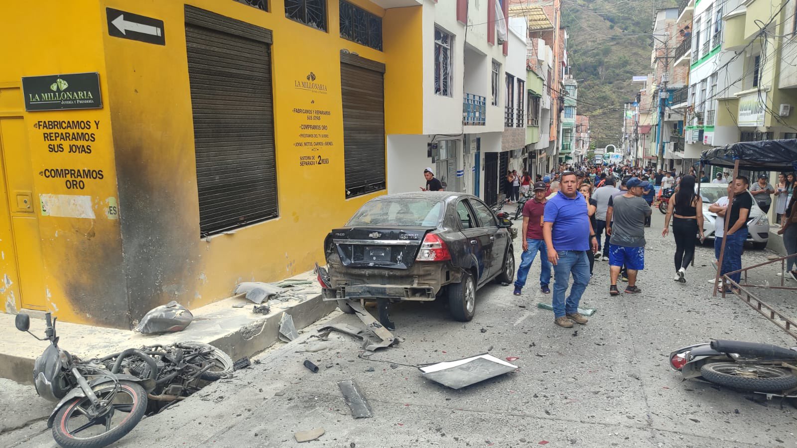 Atentado terrorista en Samaniego, Nariño: impactante video muestra la explosión de una moto bomba