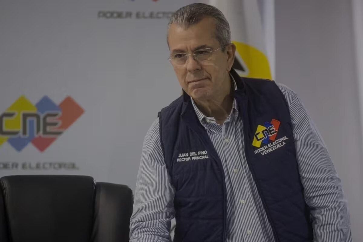 Juan Carlos Delpino rector del CNE puso en duda elecciones de Venezuela