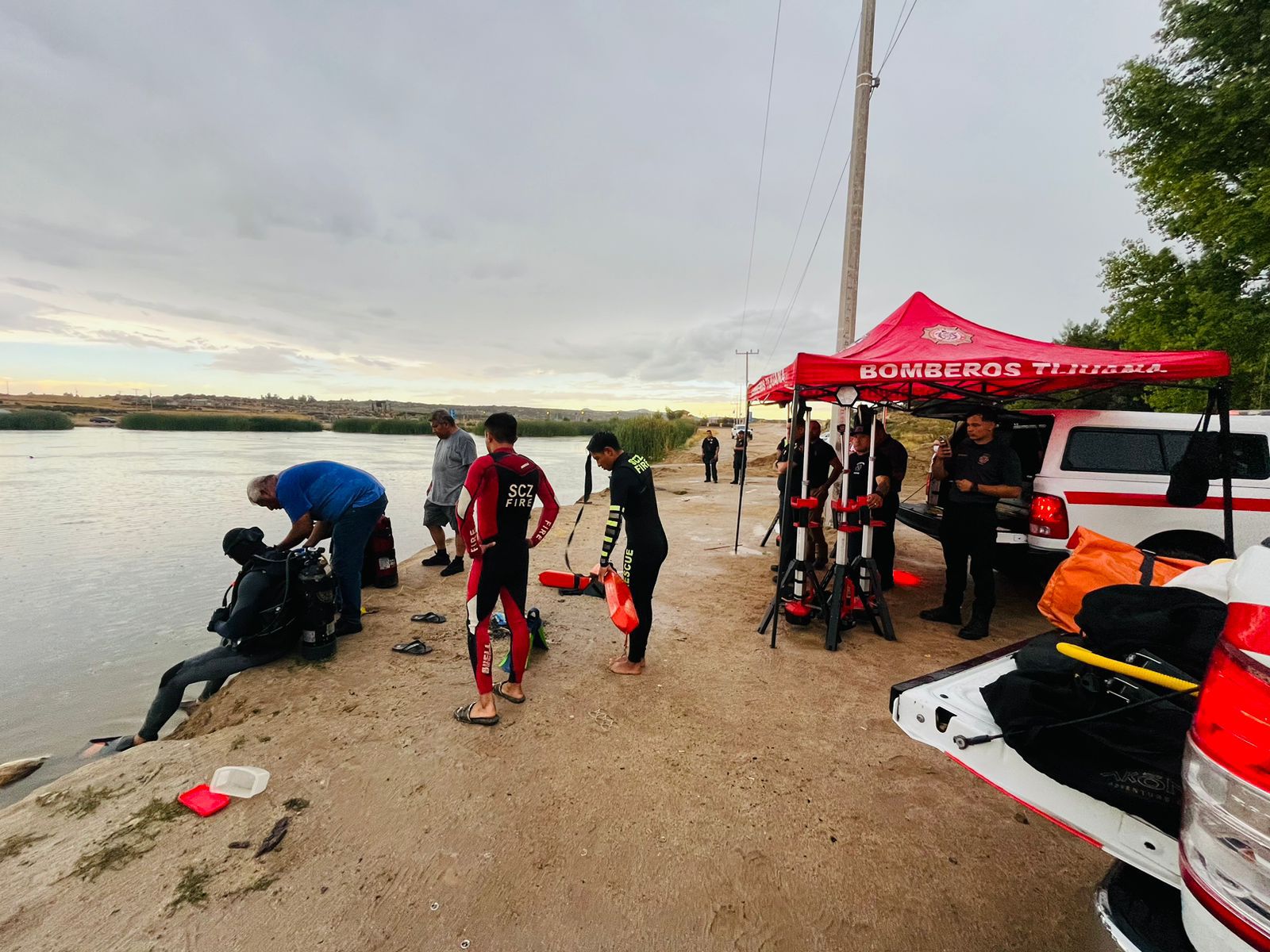 Tragedia en Tecate: tres miembros de una familia pierden la vida en una laguna