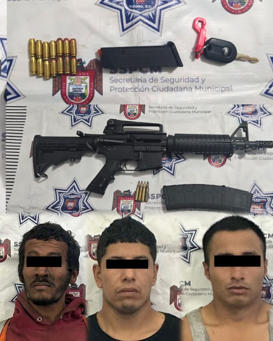Detienen a presunto responsables de ataque armado en zona Río de Tijuana