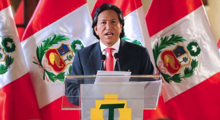 Justicia peruana sentencia a expresidente Toledo a 20 años por sobornos de Odebrecht 