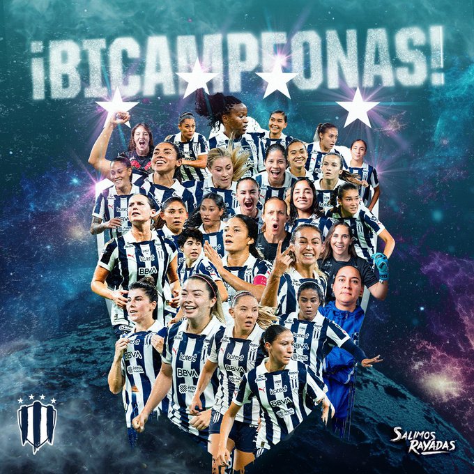Rayadas Vence a Tigres UANL y Conquista el Bicampeonato en la Liga MX Femenil Apertura 2024