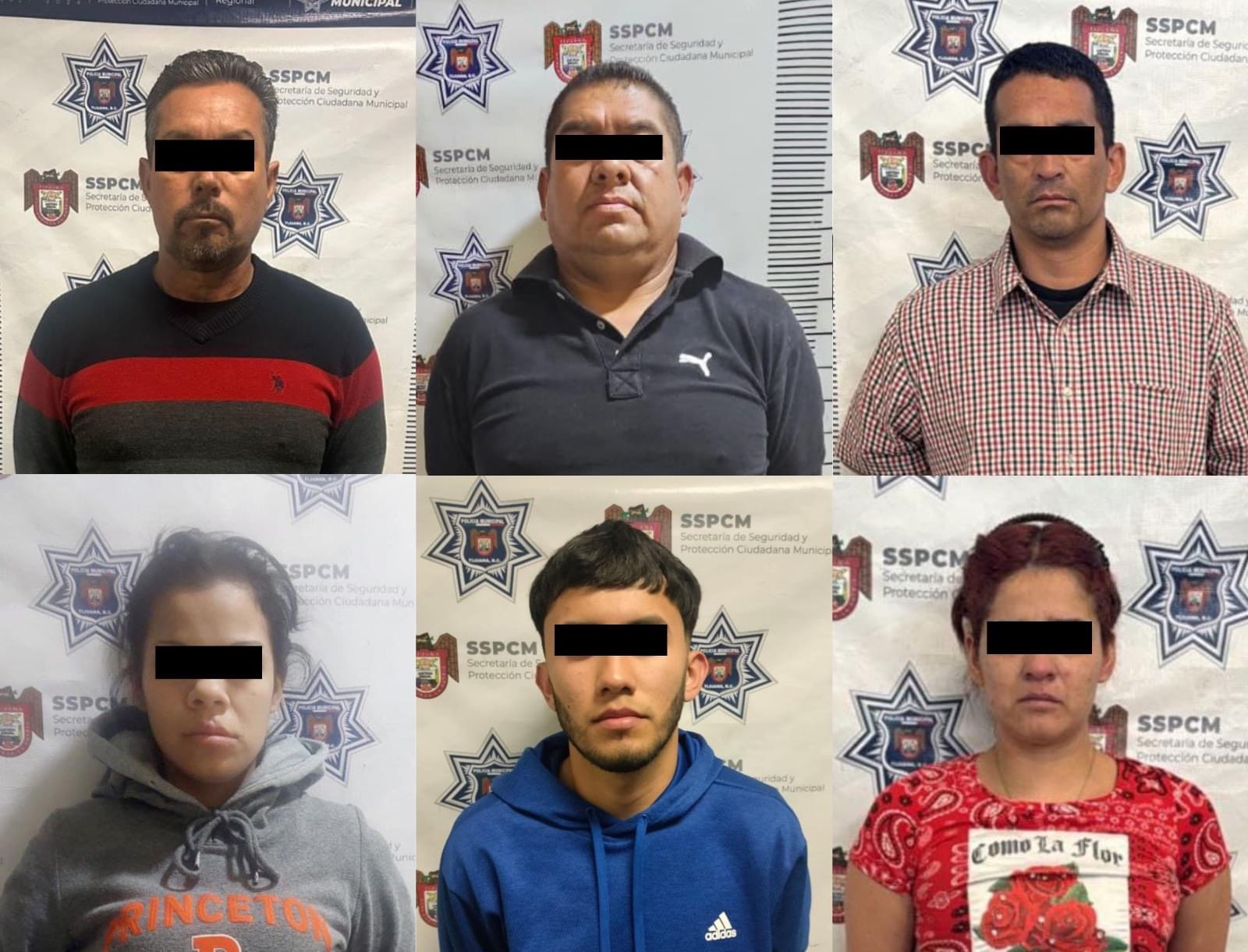 🔐Detienen a seis personas y recuperan cinco vehículos con reporte de robo en Tijuana