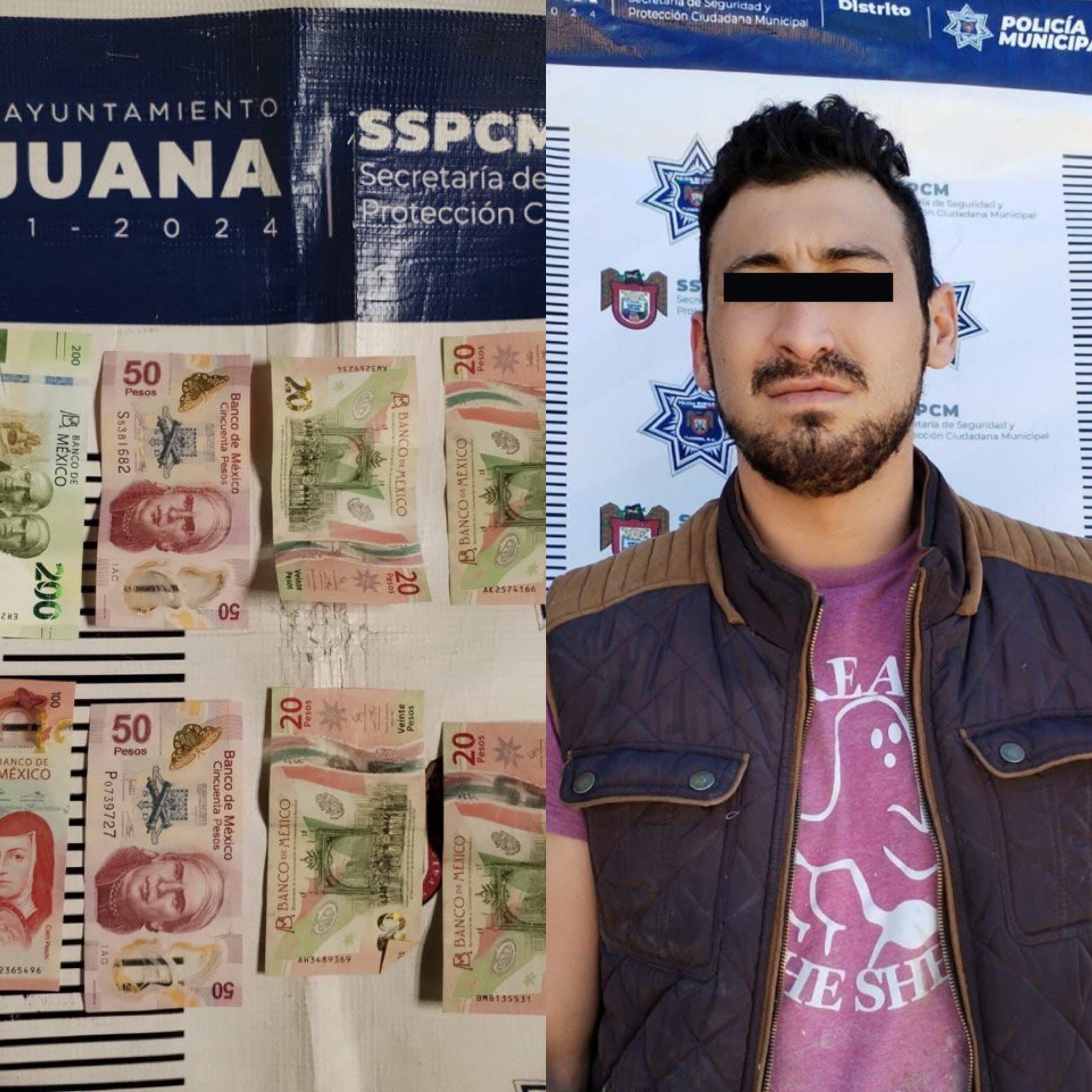 🚨Detienen a “El Versa II” o “El Gangoso” en Tijuana, presunto asaltante de tiendas Oxxo