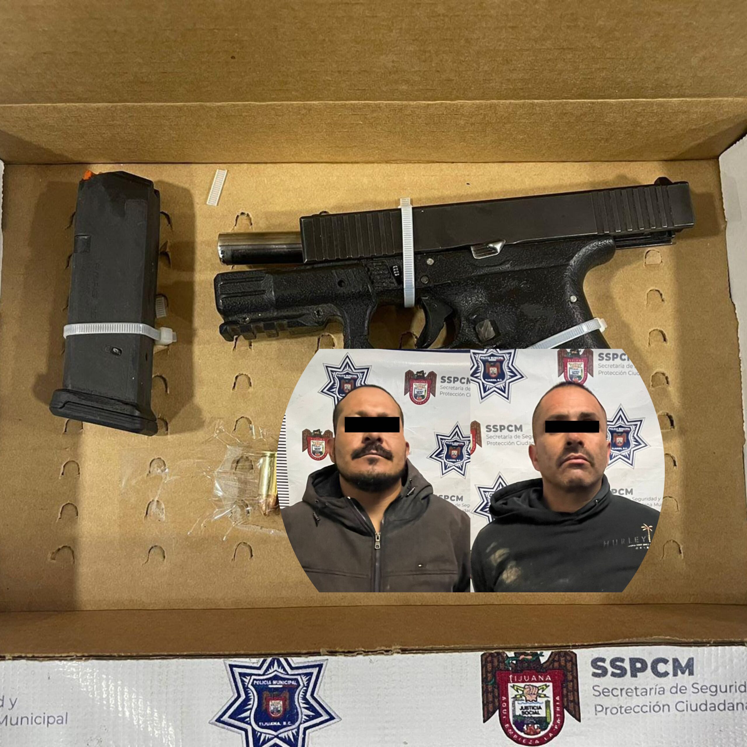 🚓 Tras persecución policiaca, son detenidos dos presuntos asaltantes en el Fracc. La Ciénega