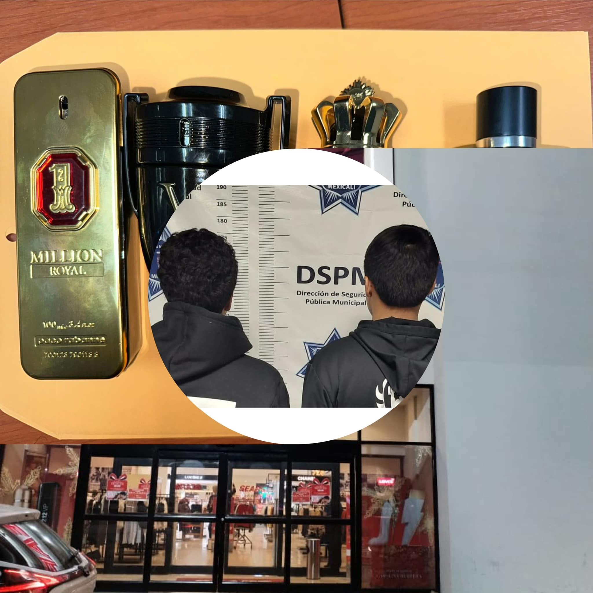 🚨 Detenidos dos menores por robo a tienda Sears en Plaza La Cachanilla