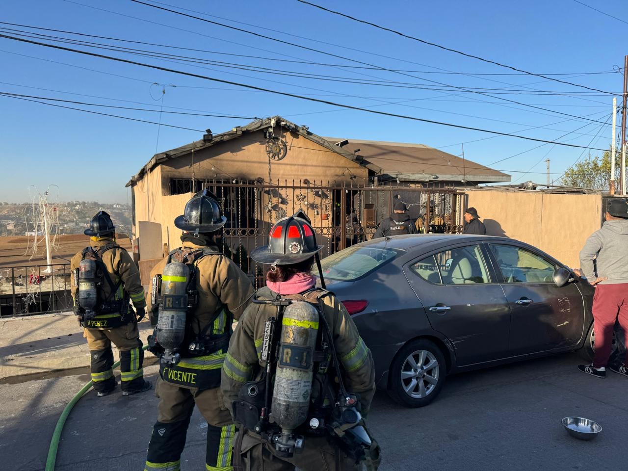 🔥Tragedia en Tijuana: Incendio en casa habitación deja dos menores calcinados
