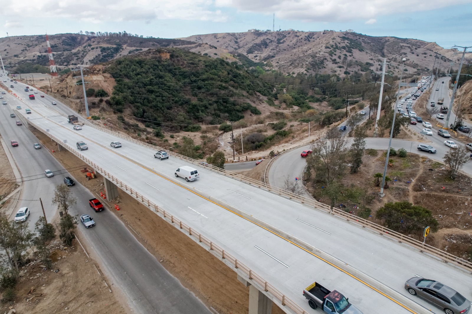 ⬆️ Inauguran Nodo Morelos para agilizar la movilidad de más de 500 mil automovilistas diariamente 