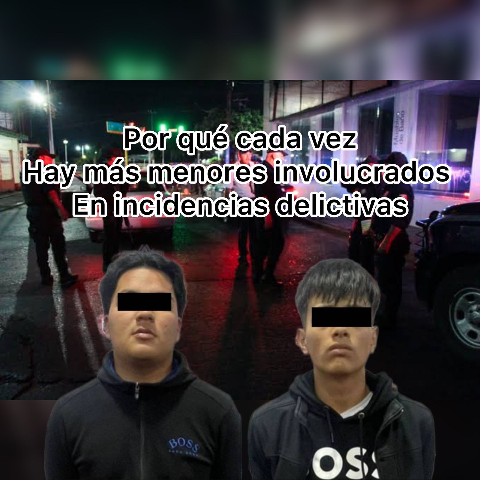 🚨¿Por qué cada vez hay más menores involucrados en incidencias delictivas?