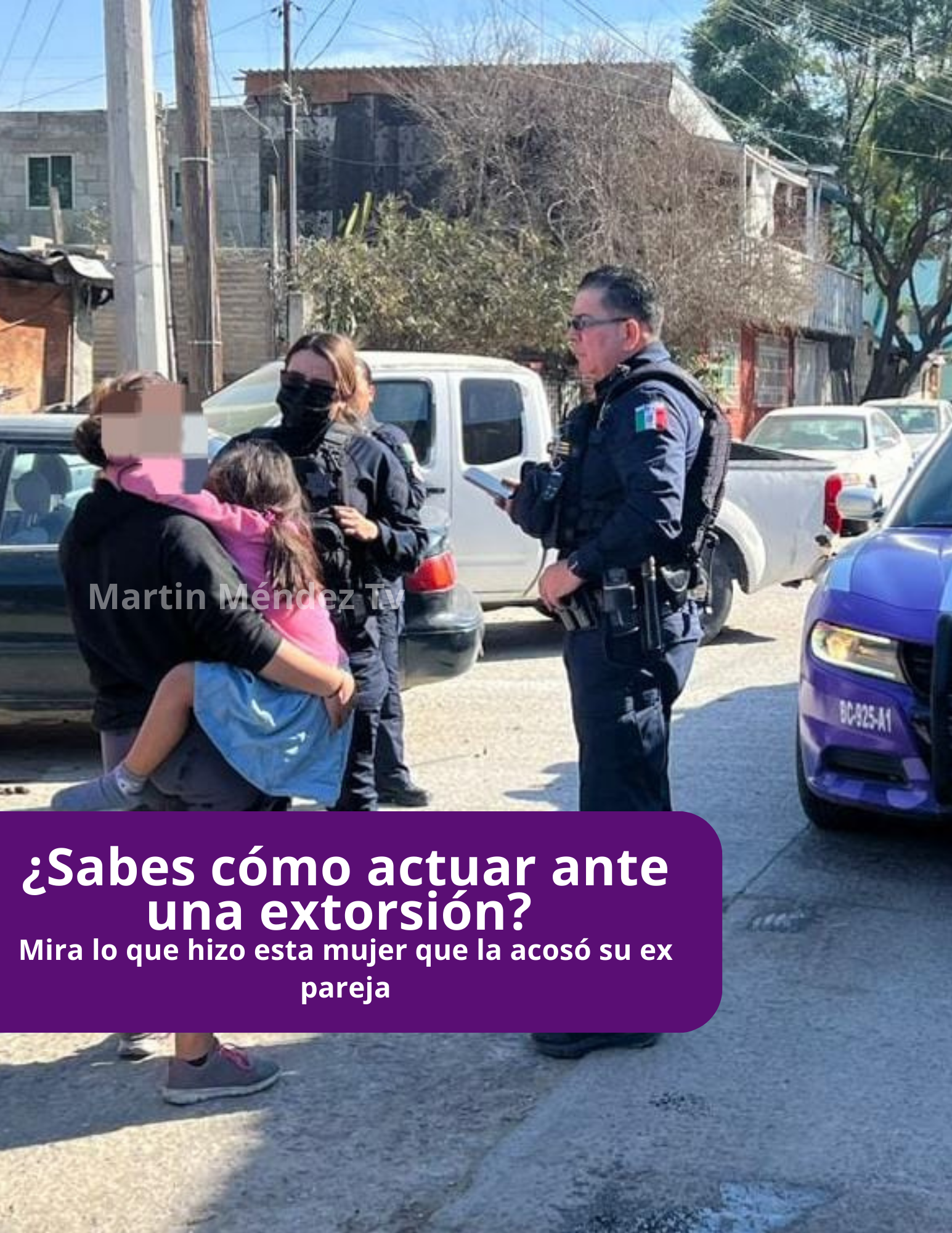 🟣¿Sabes cómo actuar ante una extorsión? mira lo que hizo esta mujer que la acosó su ex pareja