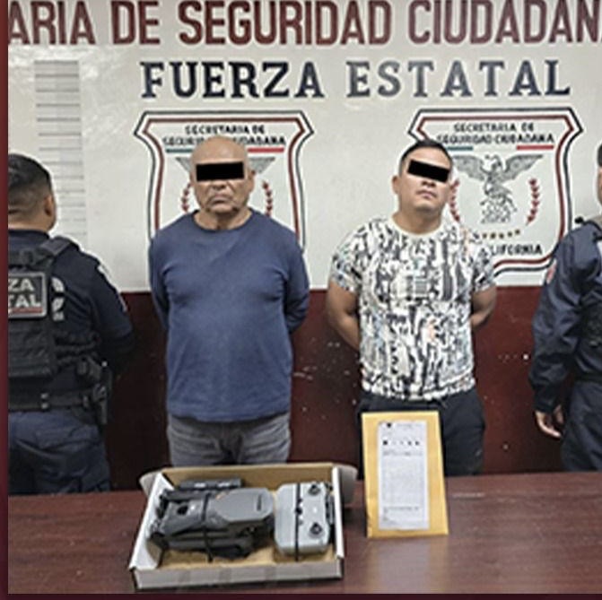 🔴Aseguran un Drone con droga y detienen a dos personas en Mexicali 