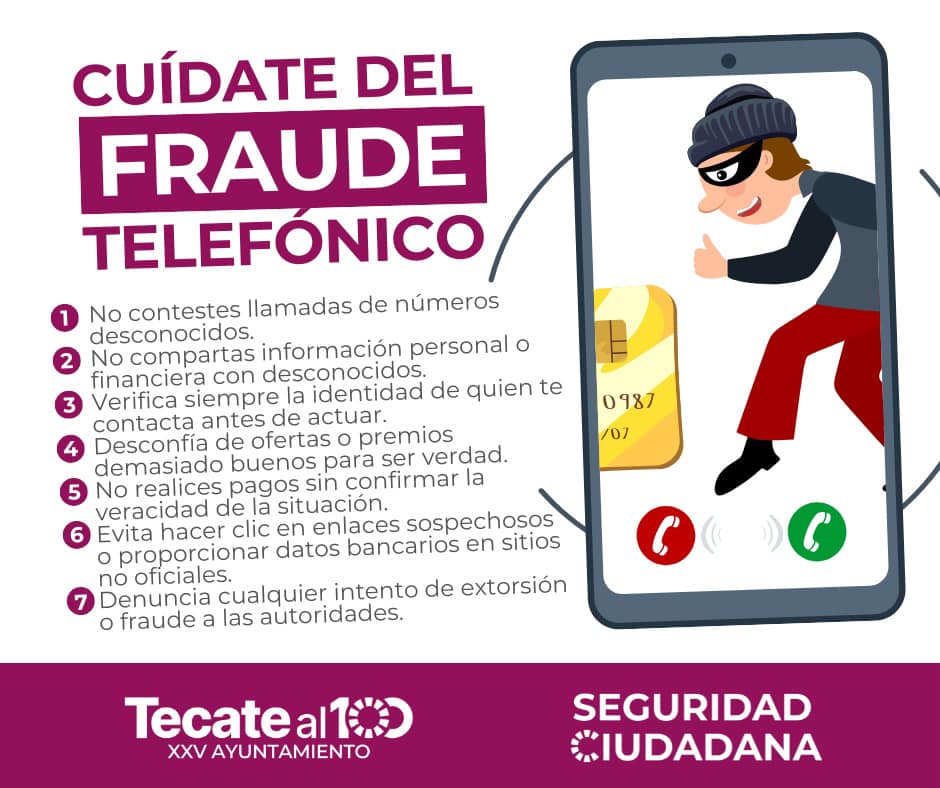🛑Emiten recomendaciones para evitar caer en extorsiones y fraudes cibernéticos