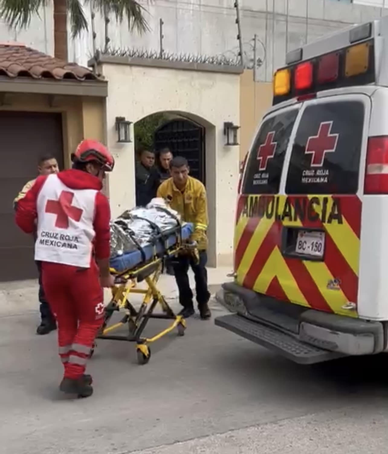 ⚠️ Hombre sufre caída desde cuarto piso en fraccionamiento Cubillas de Tijuana