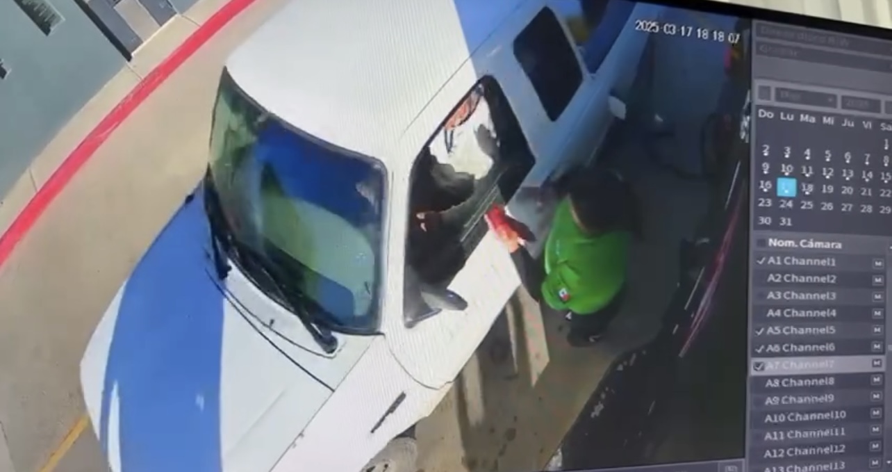 🔴 VIDEO: Conductor se da a la fuga sin pagar gasolina en estación de servicio de Tijuana