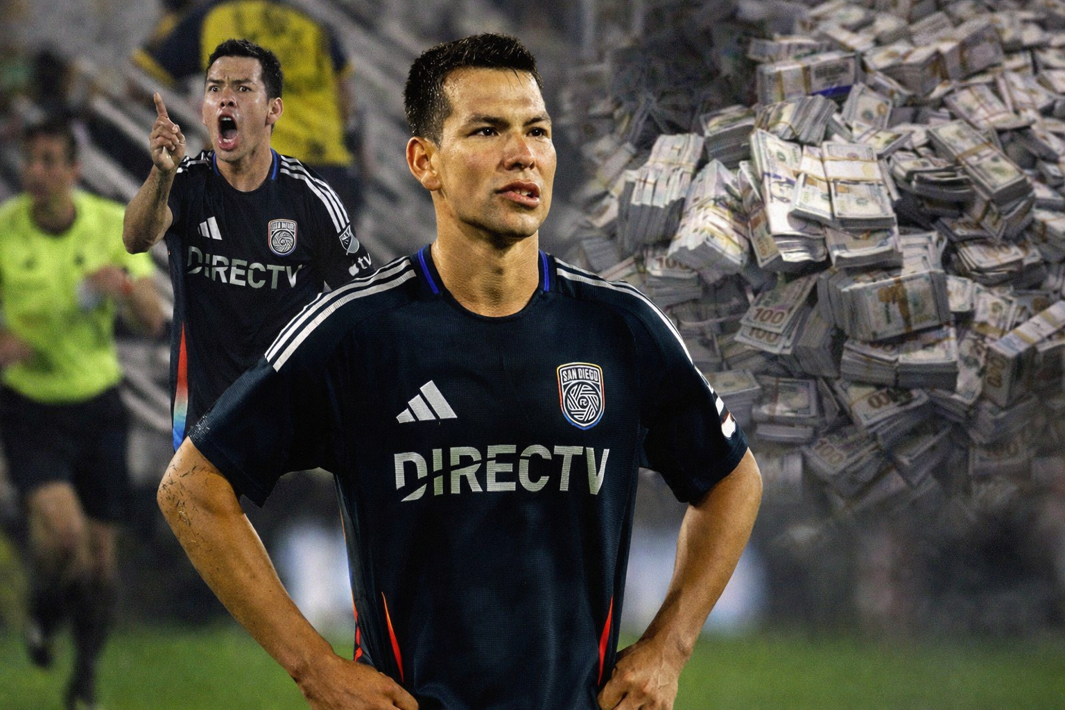 Chucky Lozano vs San Diego, el Mexicano prefiere sacrificar el mundial que su sueldo.